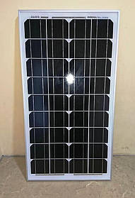 Сонячна батарея (панель) 20 Вт, монокристалічна AX-20M, AXIOMA energy