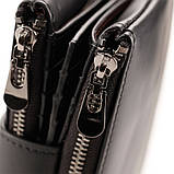 Чоловічий гаманець із натуральної шкіри. Шкіряний гаманець чоловічий портмоне зі шкіри, фото 10