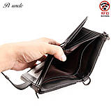 Чоловічий гаманець із натуральної шкіри. Шкіряний гаманець чоловічий портмоне зі шкіри, фото 6