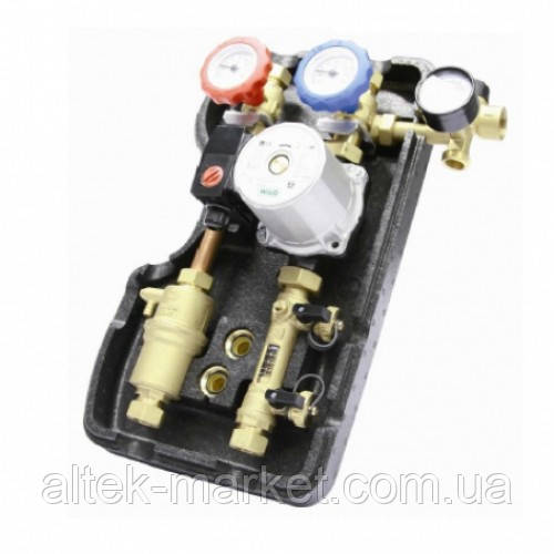 2-х лінійна сонячна станція NOVASOL DUO, Wilo Star ST 25/7 Eco, 8-28 л/хв, 6 бар, 1"HP/4"НР