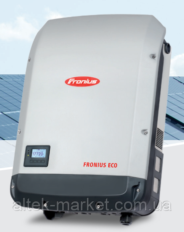 Мережевий інвертор Fronius ECO Light +WLAN+Comcard (27кВ, 3-фазний, 1 МРРТ)