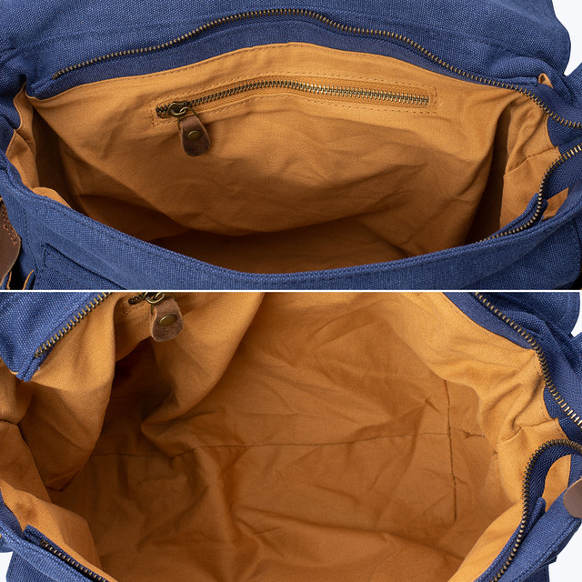 Фото сумки месенджера S.c.cotton синього кольору