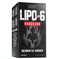 Ліпо 6 Жироспалювач Lipo-6 Hardcore Nutrex Research 60 капсул