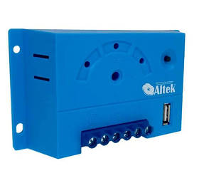 Контролер заряду ALTEK P-10А/24V-USB/LCD