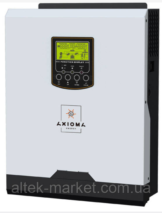 Гібридний інвертор ДБЖ 2500Вт , 12В + МППТ на 3 кВт, ISMPPT BF 2500, AXIOMA energy