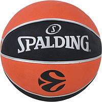 Баскетбольный Мяч Spalding Euroleague TF-150 оранжевый размер 5 84508Z