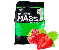 Вітамінний OPTIMUM NUTRITION Serious Mass - 5450g полуниця