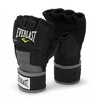 Бинты-перчатки для бокса Everlast EVERGEL HAND WRAPS Черный XL (722551-70-8)