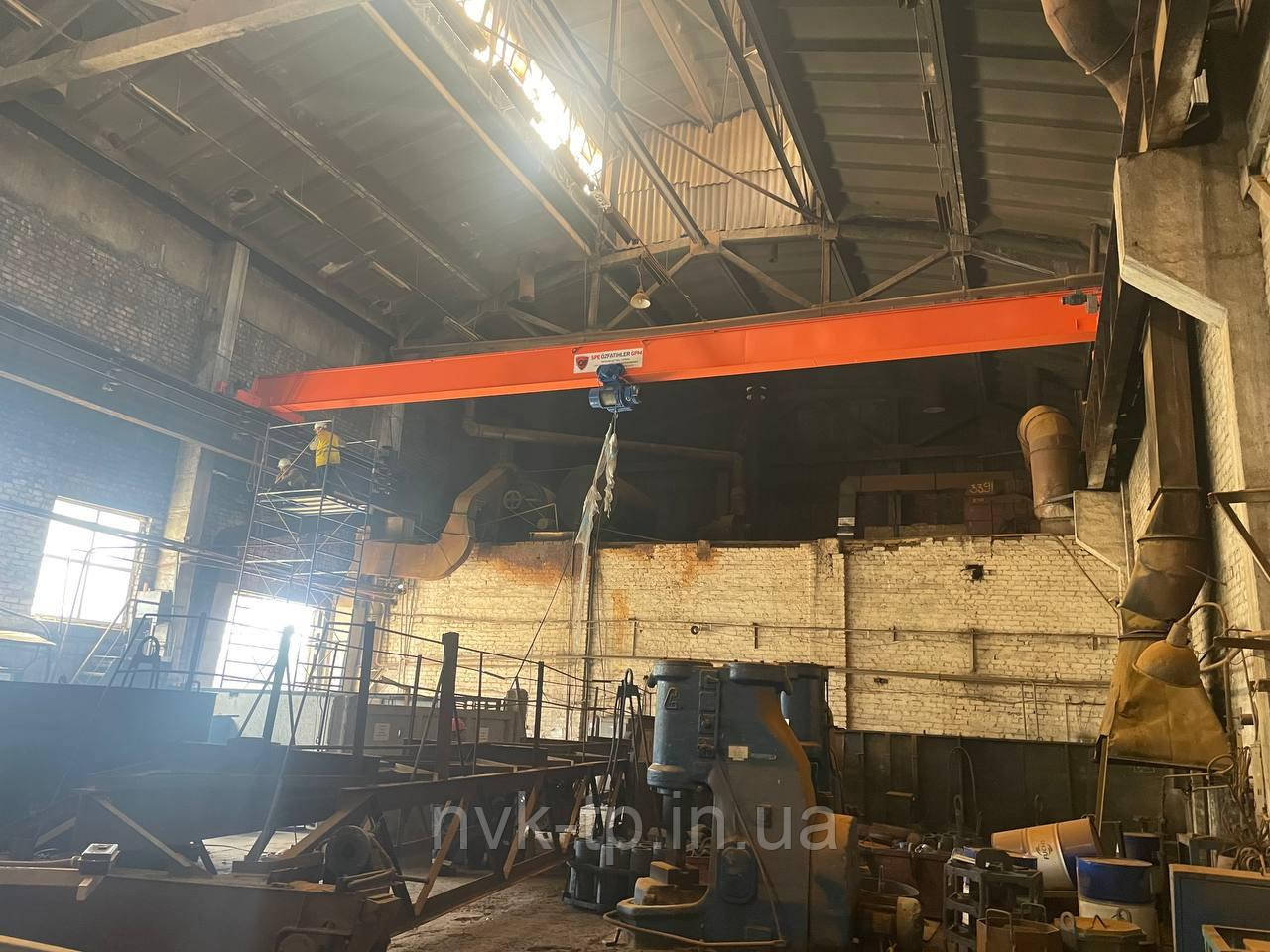 Кран балка г/п 5 тонн L-16,5 м. Болгарія, опорна