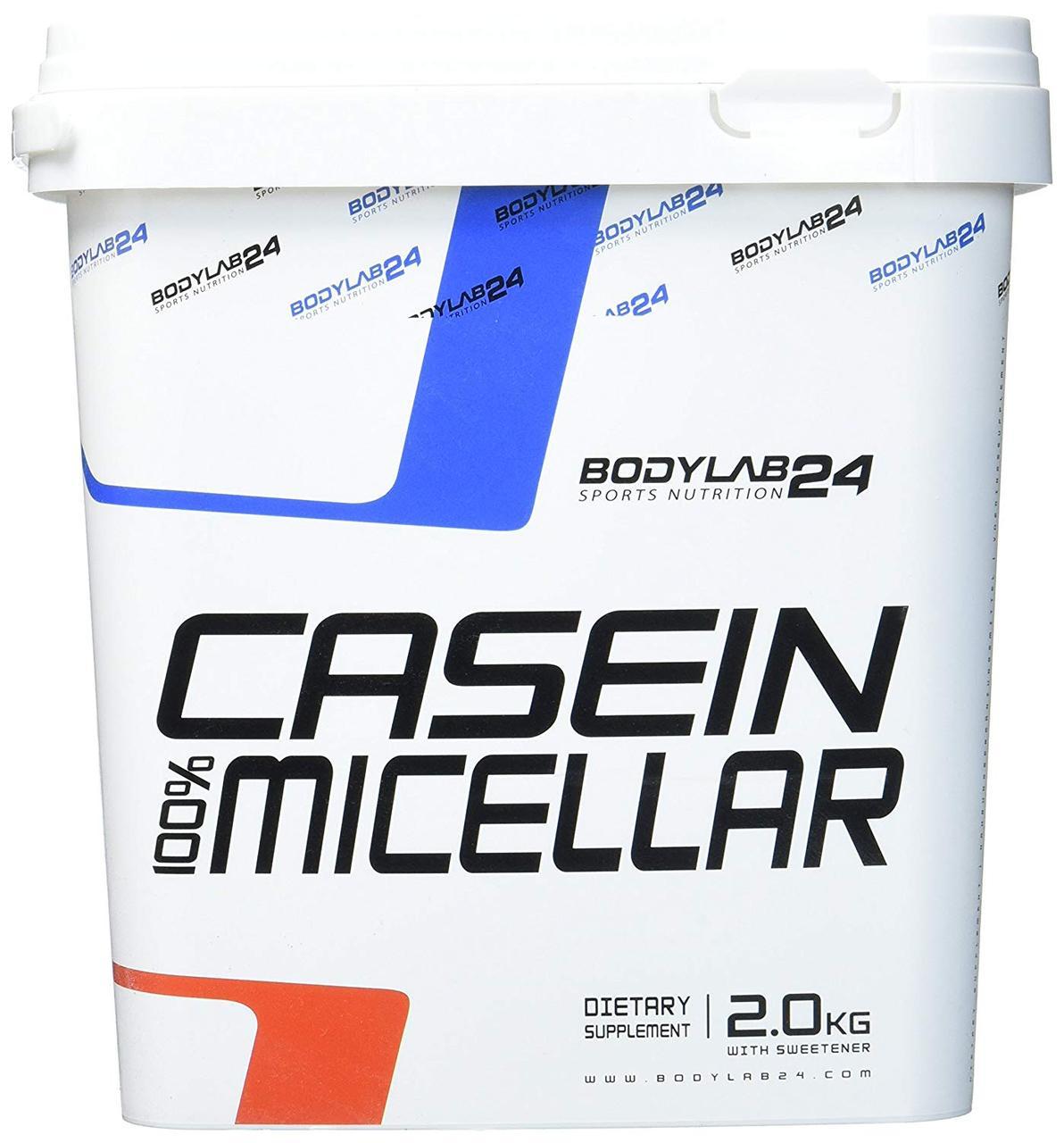Казеїн BODYLAB24 100% Micellar Casein - 2000g (Міцелярний казеїн; нічний протеїн) - фото 1 - id-p1874415825