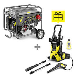 Бензинові електрогенератори та насос для стічних вод