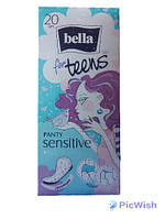 Ежедневные прокладки Bella for Teens Panty Sensitive, 20 шт.