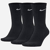 Носки Nike U Nk V Cush Crew - 3P Value Черный 3 пары (46-50) XL (SX4508-001)