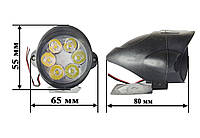 Светодиодная фара на авто, мотоцикл, скутер, квадроцикл, лодку. LED фара с качественными светодиодами CREE.