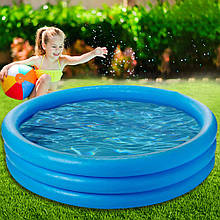 Дитячий надувний басейн Intex 58426 Синій кристал 147х33см на 324 л, для дітей від 3-х років