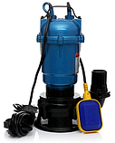 Фекально-дережний насос із подрібнювачем UA Фортеця WQD-12 потужність 2 кВт + шланг Польща 50 м, фото 5