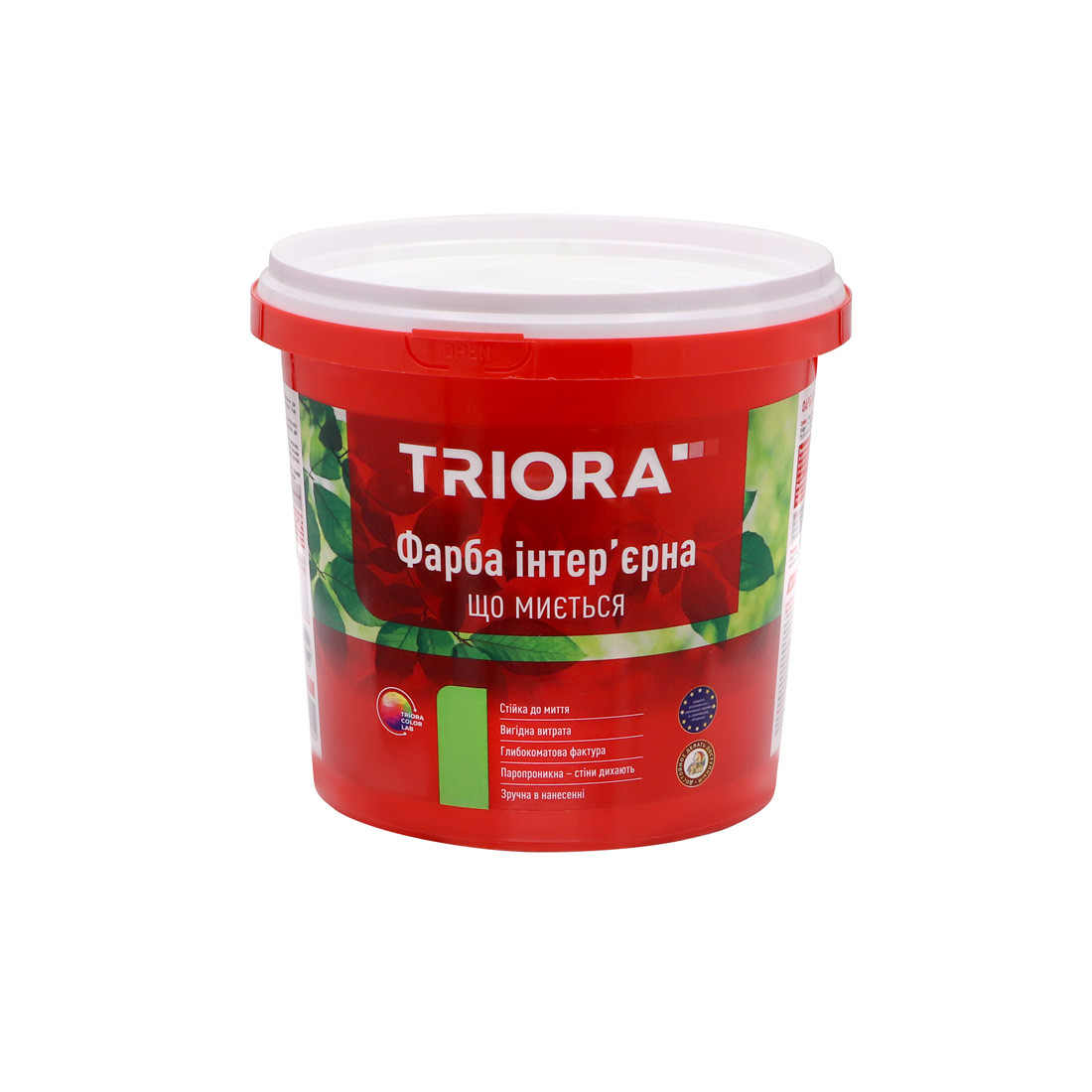 Фарба інтер'єрна, що миється "TRIORA" 3,5 л