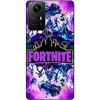 Силіконовий бампер чохол для Xiaomi Redmi Note 12S з малюнком Fortnite Marvel