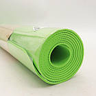 Килимок для йоги та фітнесу 173х61х0,5 см, Салатовий / EVA килимок для спорту / Мат для йоги / Йогомат, фото 9