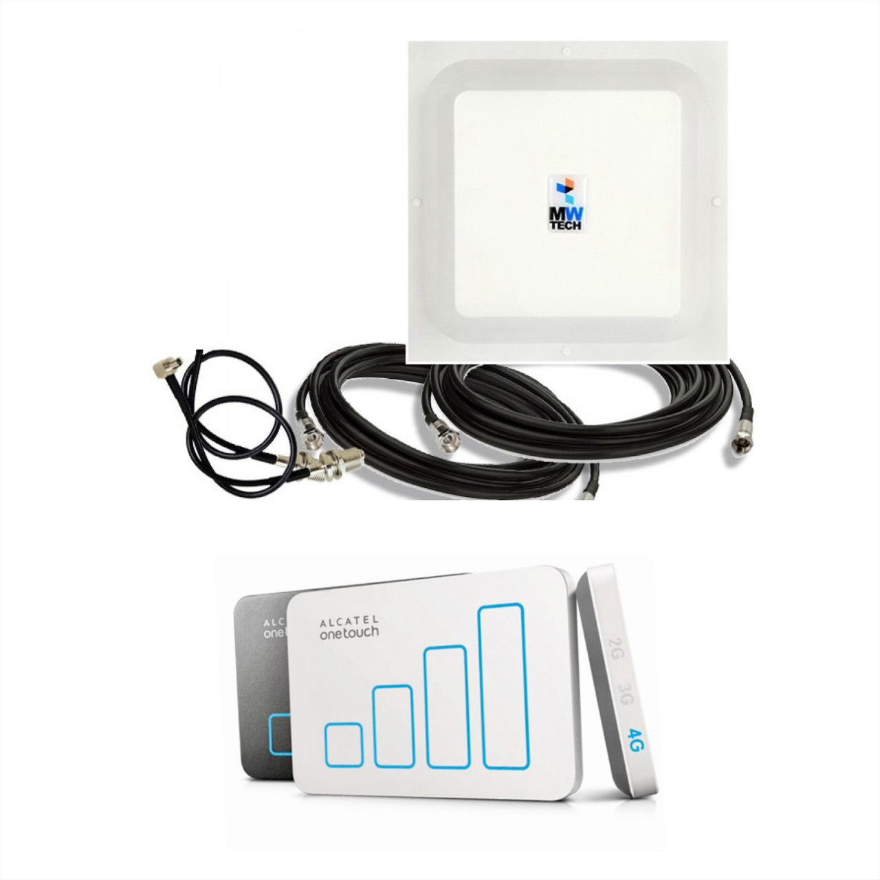 ALCATEL ONE TOUCH Y900 4G роутер антена MIMO 2x17 dBi, фото 1