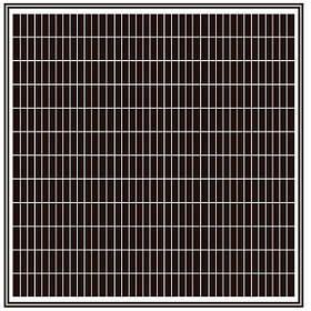 Сонячна батарея 80 Вт моно, AX-80М AXIOMA energy