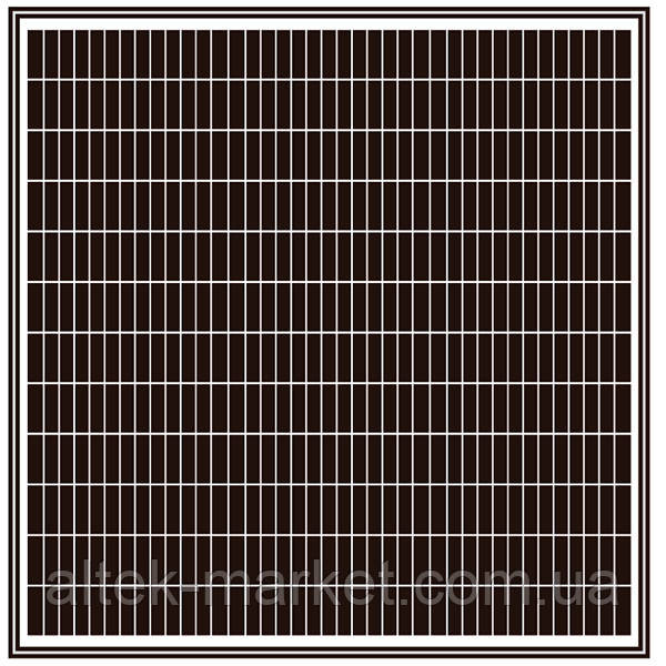 Сонячна батарея AXIOMA energy AX-40M, монокристал 40 Вт/12 В