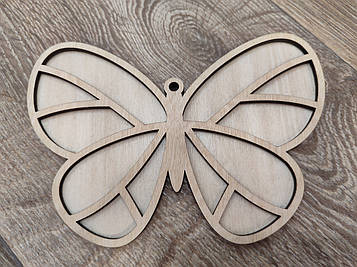 Заготовка під мозаїку "Метелик 1" 16*11см, основа з бортиком для творчості