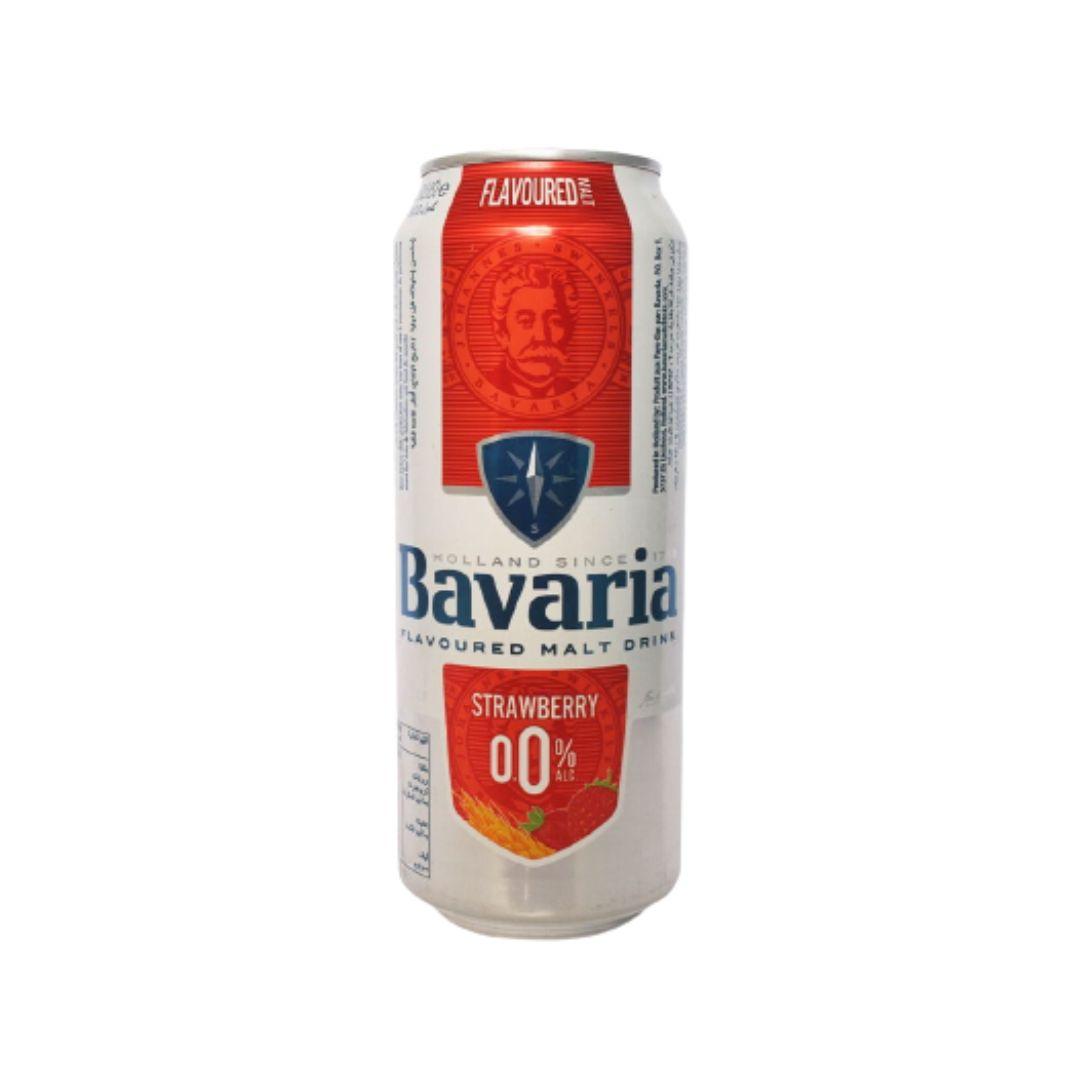 Bavaria Malt Strawberry Non Alcoholic 0.5л ж/б б/а - фото 1 - id-p1646445769