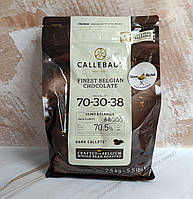 Шоколад темный кувертюр Callebaut 70,5% 70-30-38 2.5kg