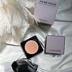 Адаптивний повітряний кушон для макіяжу Moday Cushion Air BB cream SPF 4 з маслом Ши та УФ фільтром 20 гр