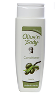 Кондиционер для волос с экстрактом листьев растительного масла и зеленым чаем Olive n Body, 400 мл