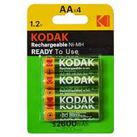 Акумулятори батарейки Kodak AA 2600 mAh HR6 NI-MH*4