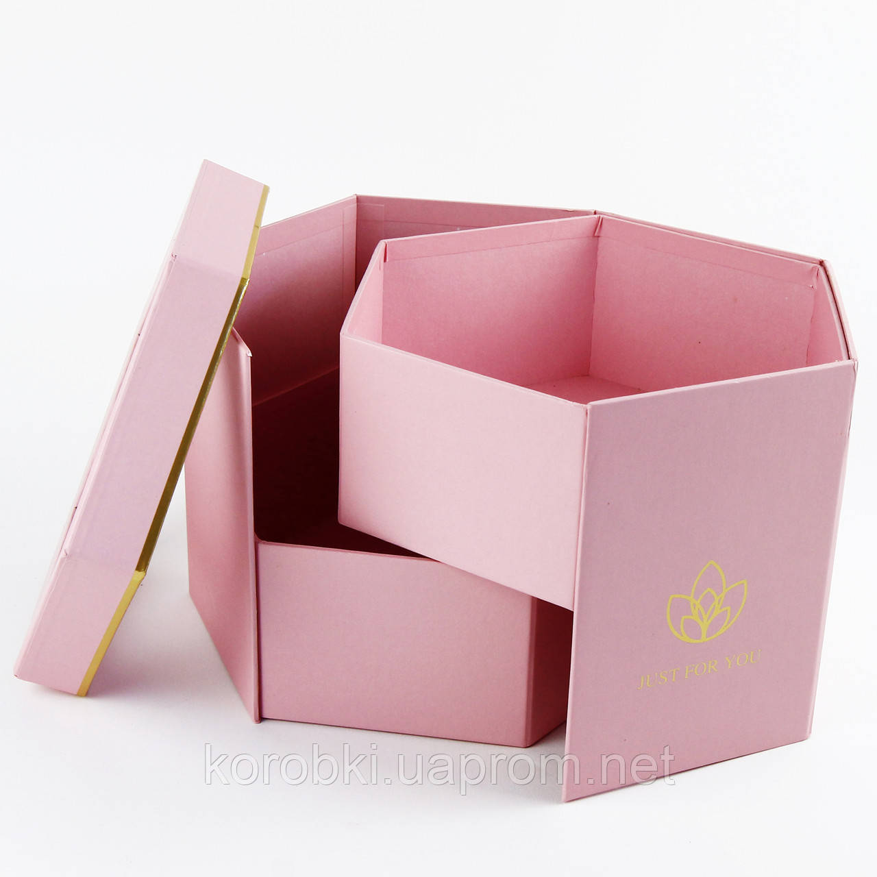 1 Подарочная коробка цветочная с выдвижными секциями - купить по лучшей цене в Киеве от компании 