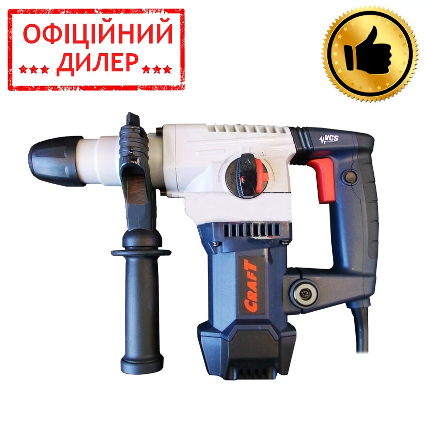 Бочкової перфоратор Craft CBH-1900 (1.9 кВт, 4.3 Дж) YLP