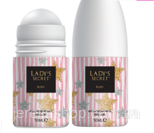 Жіночий роликовий дезодорант Lady's Secret Rush, 50 мл