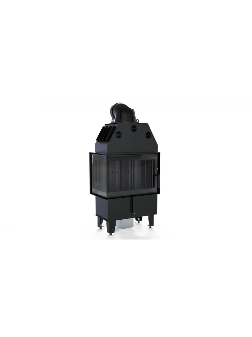 КАМІННА ТОПКА DEFRO HOME INTRA SM BL MINI (ЧОРНИЙ ШАМОТ)