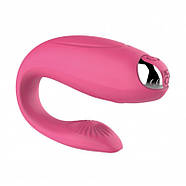 Подвійний вібростимулятор для пари U Vibe Rose, фото 3