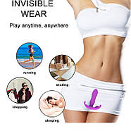 Вібростимулятор прихованого носіння для жінок Thumping Dual G Vibe App Version Rose, фото 2