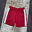 Чоловічі спортивні шорти з лампасами легкі трикотажні, червоні, сірі, сині, розмір XS, S, M, L, XL, фото 6