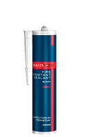 Герметик жаростійкий чорний 280 мл ТМ Smartech на основі силікатів.