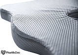 Ортопедична подушка PharMeDoc Coccyx Seat Cushion для сидіння, сіра., фото 2