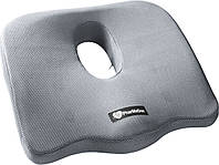 Ортопедическая подушка PharMeDoc Coccyx Seat Cushion для сидения, серая.