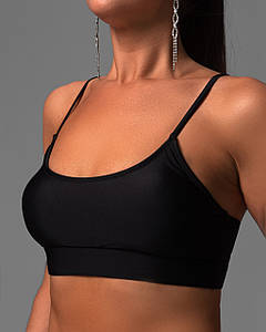 Купальник жіночий топ бифлекс Чорний