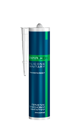 Клей-герметик каучуковий прозор 2 в1 280 мл ТМ Smartech