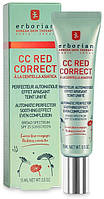 СС крем для обличчя коригувальний, SPF 25 Erborian CC Red Correct, фото 4