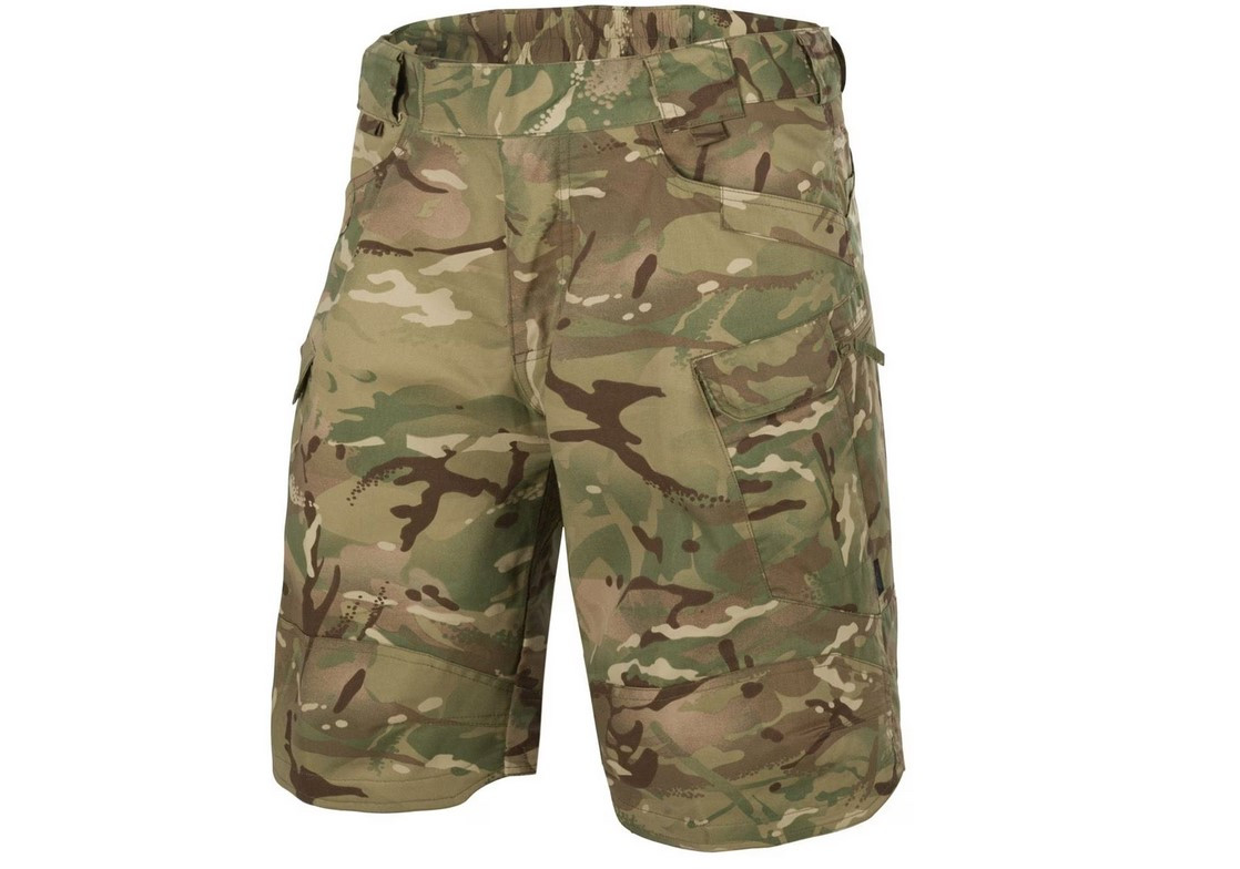 Шорти тактичні військові Helikon UTS Flex 11'' PolyCotton Twill MTP