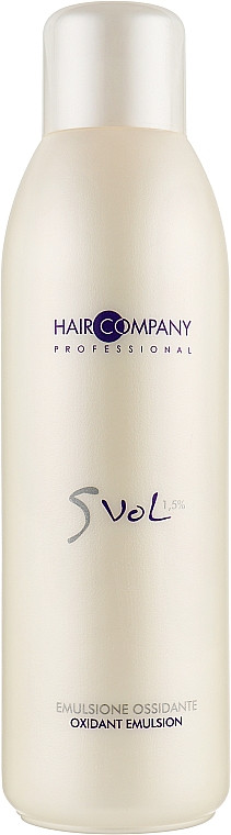 Окислювальна емульсія 1.5% Hair Company Inimitable Color Oxidant Emulsion 1л (Оригінал), фото 1