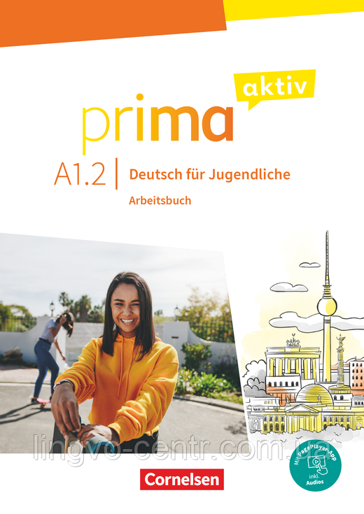 Німецька мова Prima aktiv A1/2 Arbeitsbuch inkl. PagePlayer App