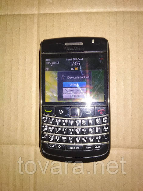 Мобільний телефон BlackBerry Bold 9700 No 231003223