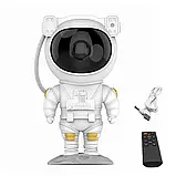 Проектор галактики лазерний, зоряне небо на стелі від USB з пультом - Астронавт, фото 6